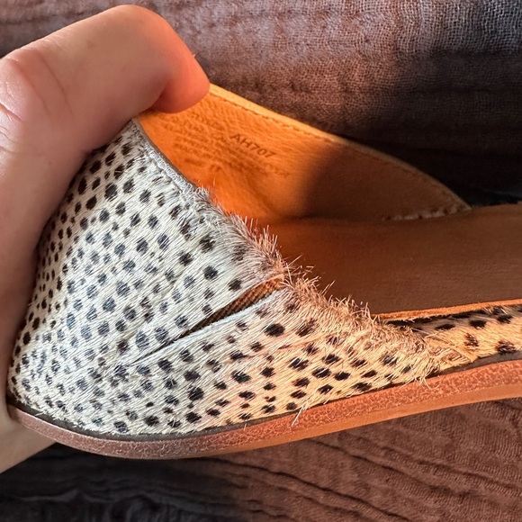 Madewell The Marisa D'orsay Flat spotted calf hair Size 11 - Picture 3 of 3